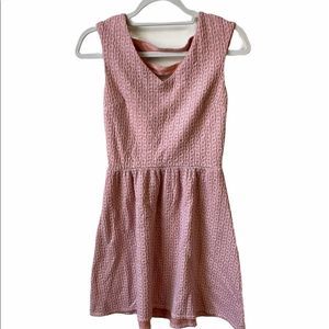 Pink Cute Trendy Mini Summer Dress Backless